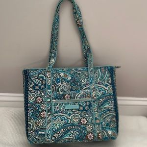 Blue printed Vera Bradley Tote Bag